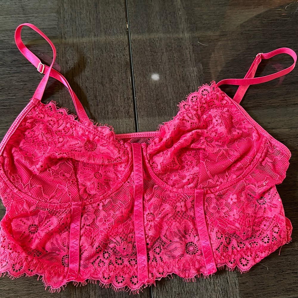 Hot pink top from shein